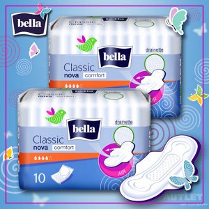 Bella Classic Nova Comfort Drainette 10 шт