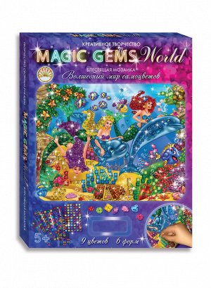 57476 Мозаика Magic Gems Русалка