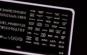 29 Пластина для стемпинга Go! Stamp Text