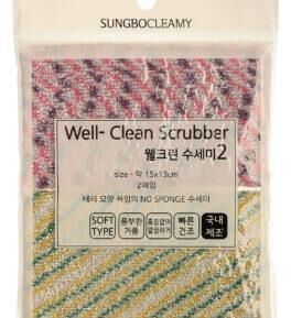 SB "CLEAN&CLEAR" Скраббер д/мытья посуды №375
