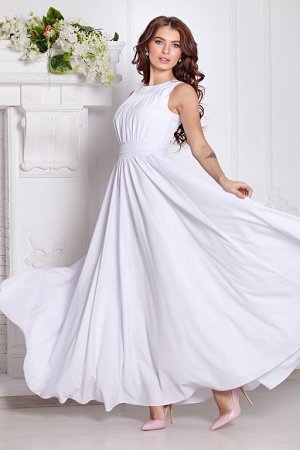 Платье Амелия цвет белый (П-36-4)