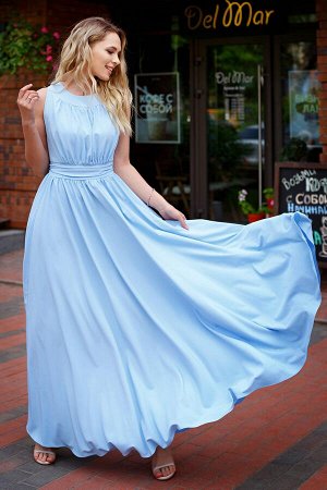Платье Амелия нежно-голубой (П-36-6)