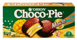 Choco Pie Mango (манго) 180гр 6*16