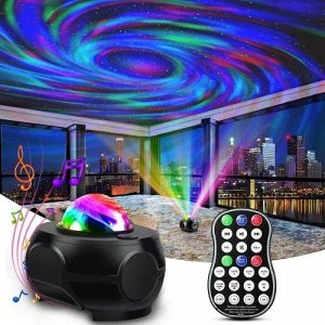 Умный Проектор Galaxy Star с APP-управлением, воспроизведения музыки, Bluetooth