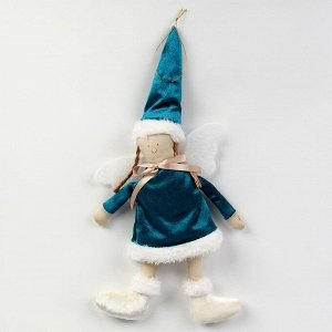 Ёлочная игрушка, кукла на подвесе «Ангел», МИКС