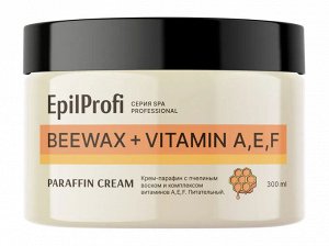 EpilProfi Крем-парафин для рук с пчелиным воском и комплексом витаминов A, E, F 300 мл