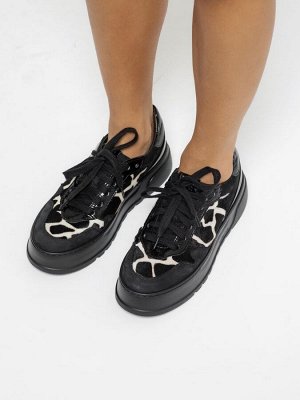 Кеды Laura Bellariva 9600-C1 nabuk/nero