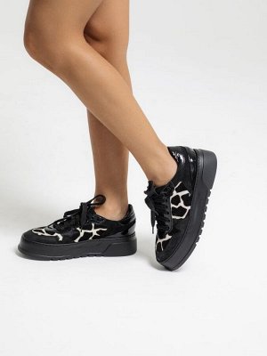 Кеды Laura Bellariva 9600-C1 nabuk/nero