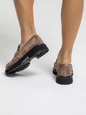Туфли Laura Bellariva 9630-BA27 velour/taupe