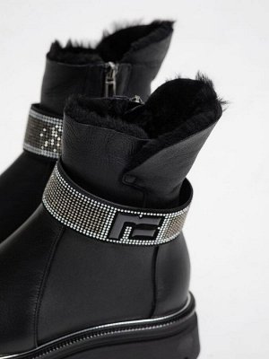 Ботинки Marino Fabiani 3204 nappa/nero/mont