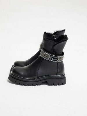 Ботинки Marino Fabiani 3204 nappa/nero/mont