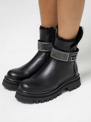 Ботинки Marino Fabiani 3204 nappa/nero/mont