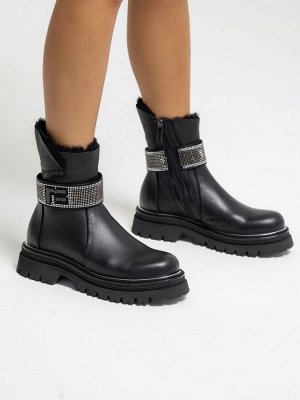 Ботинки Marino Fabiani 3204 nappa/nero/mont