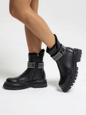 Ботинки Marino Fabiani 3204 nappa/nero/mont