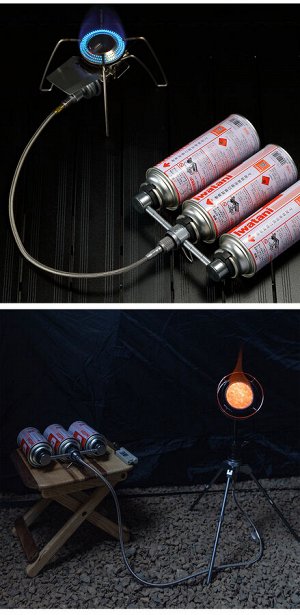 Тройник CAMPINGMOON Z30 для газовых баллонов