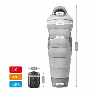 Спальник туристический кокон Naturehike P400