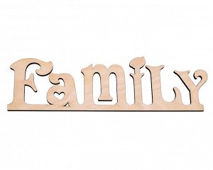 Декоративная табличка Family