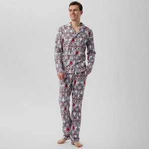 Пижама новогодняя мужская KAFTAN «Скандинавия»