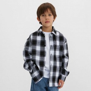 Рубашка для мальчика в клетку KAFTAN