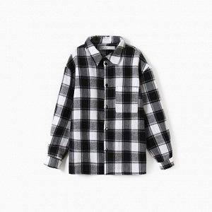 Рубашка для мальчика в клетку KAFTAN