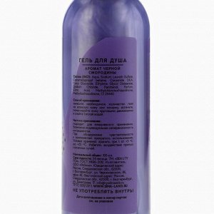 Гель для душа «Ква, квасота», 100 мл, аромат черной смородины, Beauty Fox