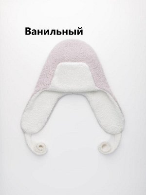 Шапка женская ушанка двойная с шерстью мериноса цвета выбирайте при заказе