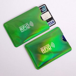 Чехол для защиты банковской карты RFID, 1 шт.