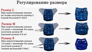 Трусики толстые с отделением под вкладыш