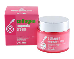 Zenzia  Омолаживающий крем для лица с коллагеном Collagen ampoule Cream