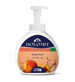 Пенка для мытья рук DOLOMIT персик, 400 мл (г), 16 шт/кор