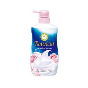 Сливочное жидкое мыло "Bouncia" для рук и тела с элегантным ароматом роскошного белого мыла 550 мл