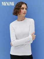 Женский лонгслив из трикотажа кашкорсе