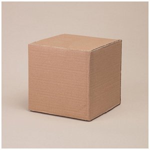 Элегантная квадратная ваза 17,5x17,5 см для цветов, 1 шт.