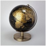 Глобус настольный 21,5x20x26,5 см - идеальный подарок для любителей географии, 1 шт.