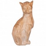 Фигурка Кошки из Коллекции &quot;Marble&quot; - Элегантный Декор 11x8x16 см, 1 шт.