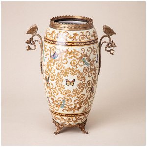 Элегантная декоративная ваза 29x18.5x35 см для интерьера, 1 шт.