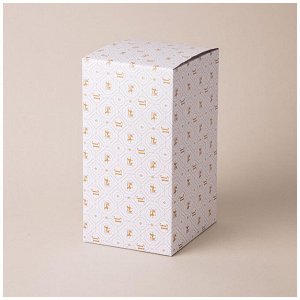 Элегантная декоративная ваза 12,5x12,5x25 см для интерьера, 1 шт.