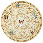 Сервировочная доска &quot;Monogram&quot; 20 см - Элегантный аксессуар для вашего стола, 1 шт.