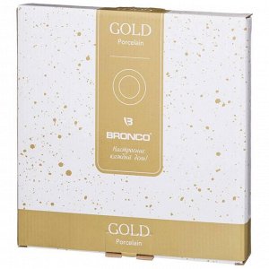 Элегантная закусочная тарелка "Gold" с диаметром 22 см, 1 шт.