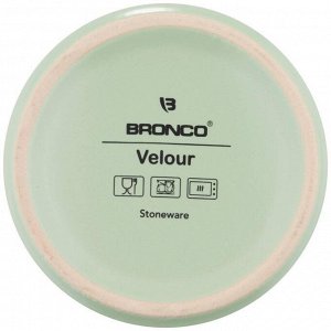 Чайник керамический BRONCO VELOUR Mint 1200 мл с металлическим ситом и крышкой, ручная работа, матовое покрытие, 1 шт.