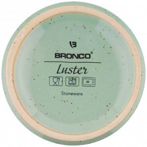 Кружка LUSTER 300 мл с ярким зеленым дизайном - 12x9x8 см, 1 шт.