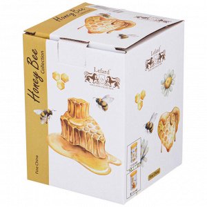 Lefard Стильная банка для хранения &quot;Honey Bee&quot; с крышкой, 650 мл, 1 шт.