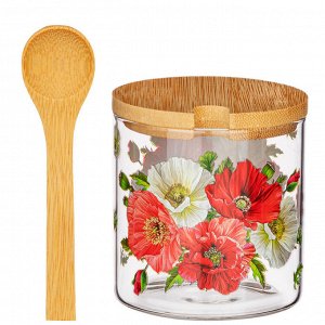 Универсальный набор контейнеров для хранения сыпучих продуктов (8x8 см, 10 штук), 1 шт.