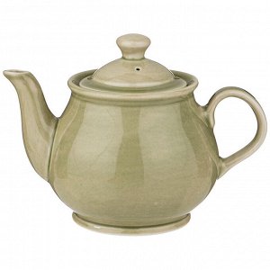 Фарфоровый чайник Lefard Tint 600 мл, фисташковый — уют и стиль в вашем доме, 1 шт.