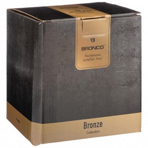 Стильная банка для сыпучих продуктов "BRONZE" 14,5x14 см, 1300 мл