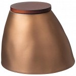 Элегантная банка для сыпучих продуктов &quot;Bronze&quot; 950 мл, 11x14 см, 1 шт.