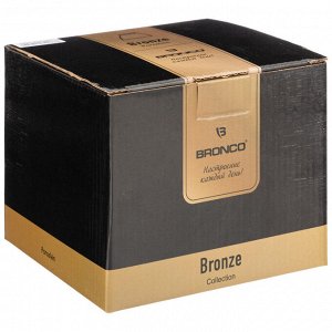 Элегантная банка для сыпучих продуктов "Bronze" 950 мл, 11x14 см