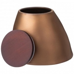 Элегантная банка для сыпучих продуктов "Bronze" 950 мл, 11x14 см
