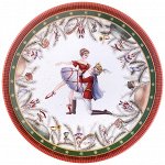 Сервировочный поднос &quot;Балет&quot; 33x2,1 см - Элегантность и стиль для вашего стола, 1 шт.