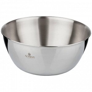 Профессиональная миска из нержавеющей стали 18/10, 28x13 см, 6 л - Высокое качество и долговечность, 1 шт.